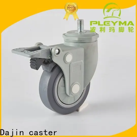 Dajin caster non-marking caster cart fork single ball 1