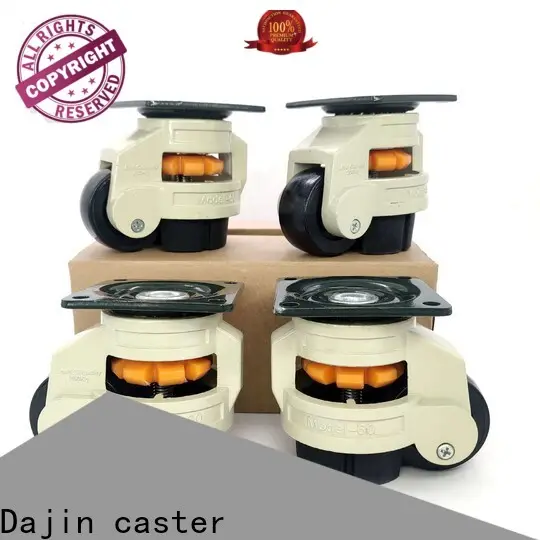 Dajin caster leveling castors wheel medical equipment 1