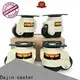 Dajin caster leveling castors wheel medical equipment 1