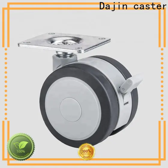 Dajin caster good-quality industrial wheels and castors functional for medical bed 1