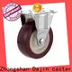 plastic light duty caster wheels double side for wholesale 1