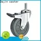 Dajin caster duty 5 inch swivel caster with brake tpr for dollies 1