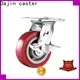 orange heavy duty caster wheels truck for car 1