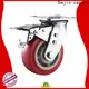 Dajin caster 4 heavy duty swivel casters truck metal brake 1