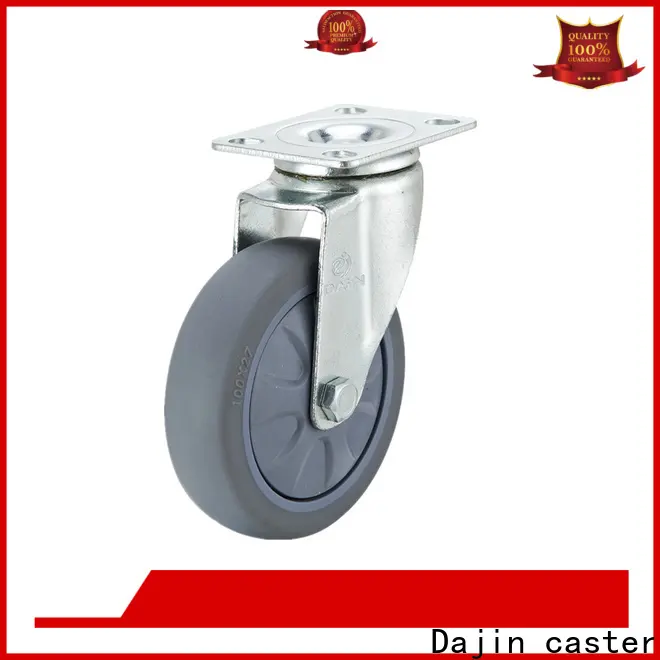 Dajin caster hot-sale medium duty caster wheels stem for dollies 1