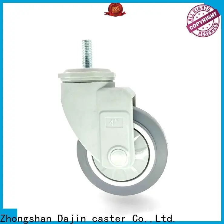 Dajin caster plastic caster cart swivel plastic-brake 1