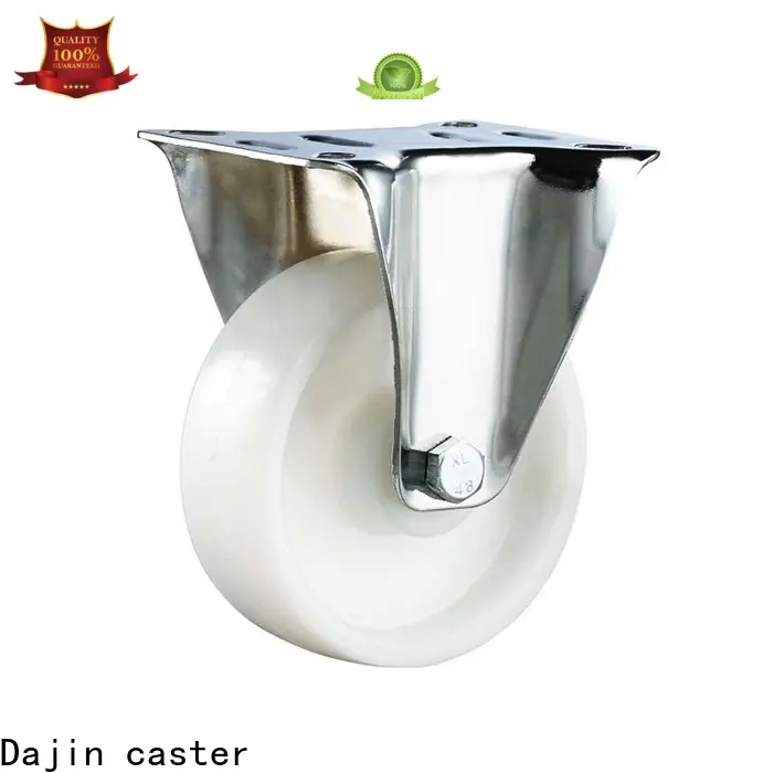 Dajin caster plastic light duty caster wheels rubber for sale 1