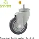 medium rubber casters trolleys metal-brake1 1