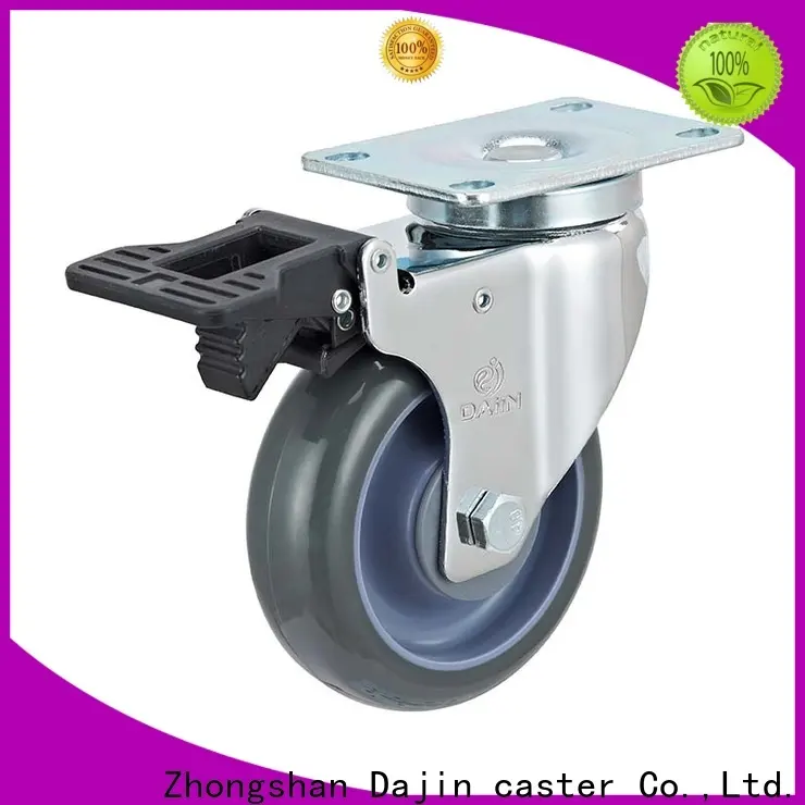 pp small swivel caster wheels non-marking fro rack 1