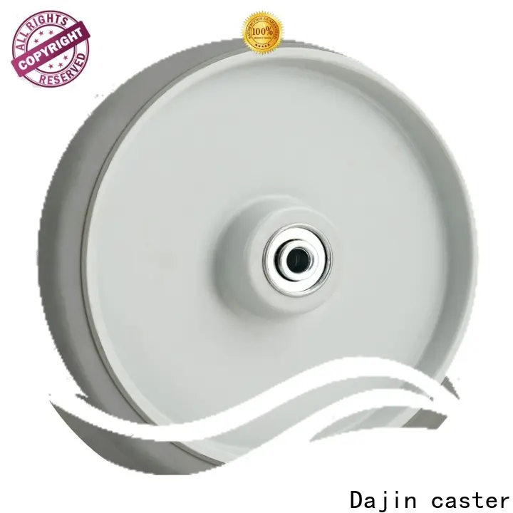 Dajin caster heavy trolley wheels bulk production for trolley 1