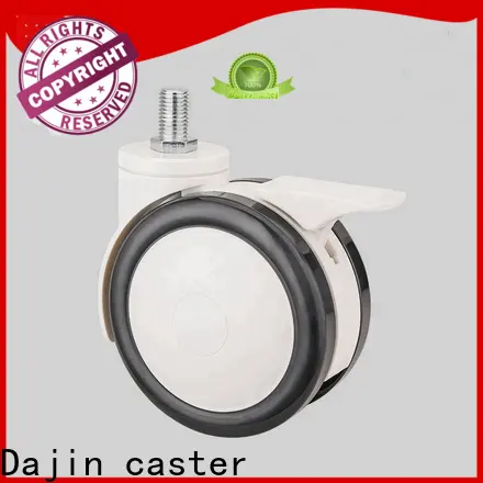 Dajin caster popular low profile furniture casters durable for equipment 1