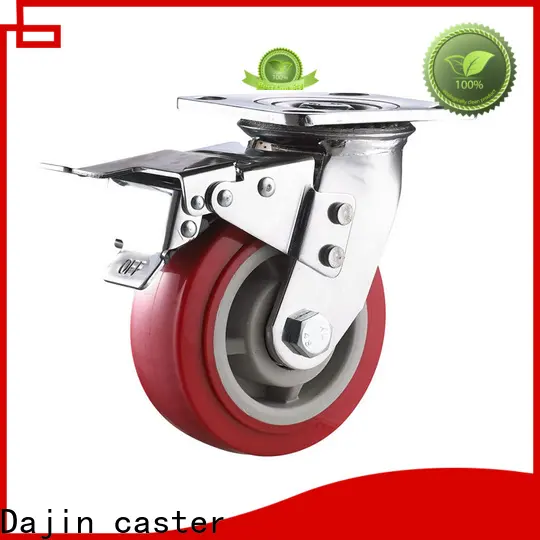 Dajin caster industrial heavy duty casters truck for airport 1