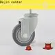 Dajin caster industrial steel caster wheels low cost for medical bed 1