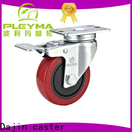 Dajin caster 3 inch swivel casters non-marking for dollies1 1