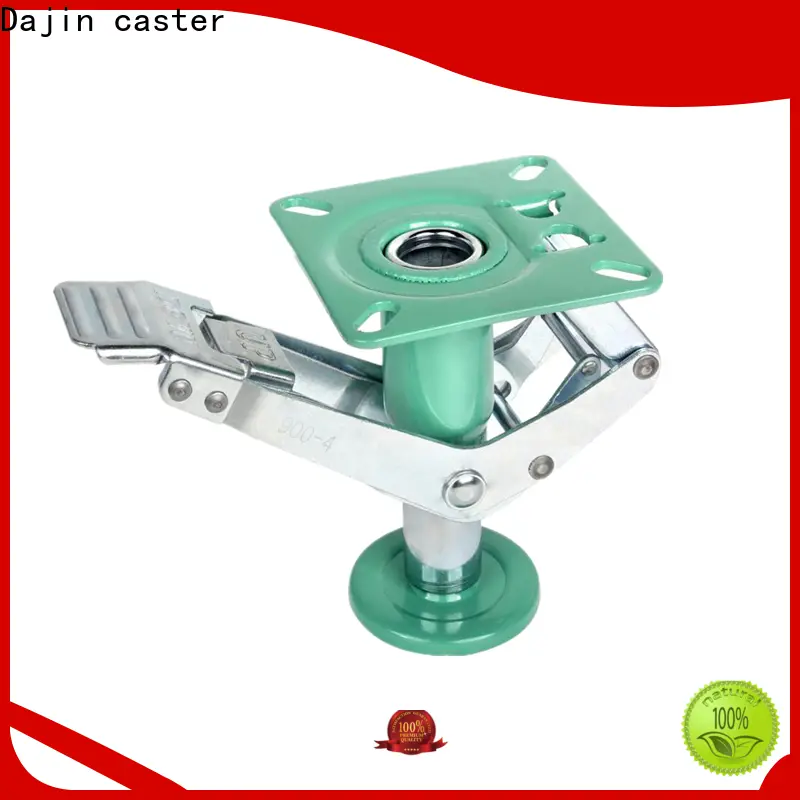hielastic caster floor lock noiseless transparent 1