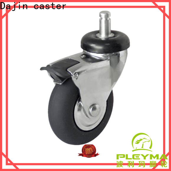 Dajin caster soft industrial casters swivel for truck 1