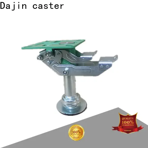 Dajin caster caster floor lock food service wheel transparent 1