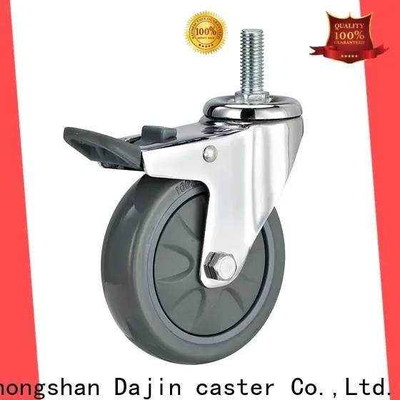 Dajin caster furniture swivel casters tpr for trolleys1 1