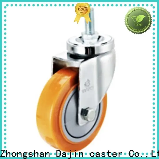 Dajin caster 5 inch swivel casters tpr fro rack 1