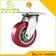 Dajin caster medium heavy duty wheels caster metal brake 1