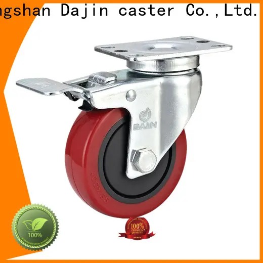 Dajin caster 3 swivel caster non-marking fro rack 1