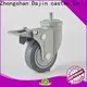 high-duty rubber casters fork for-dollies 1