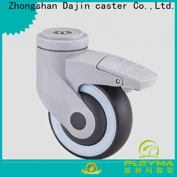 Dajin caster factory-priced threaded casters durable for dolly 1