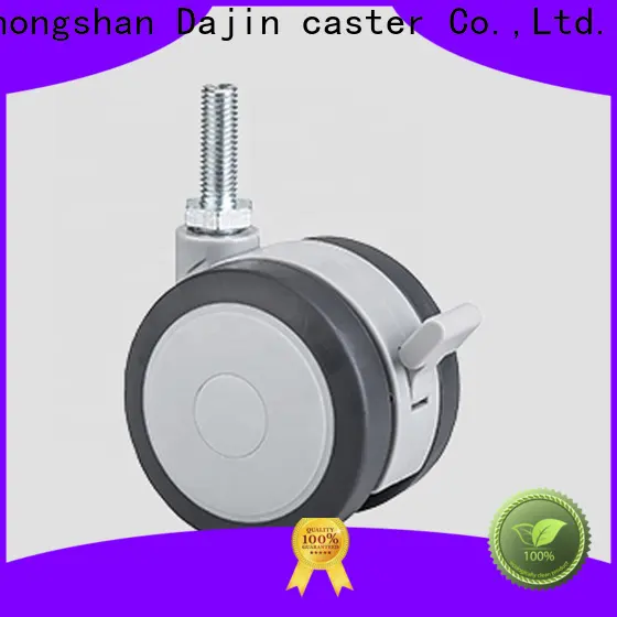 Dajin caster hot-sale chair casters for hardwood floors low cost for equipment 1