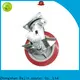 Dajin caster orange heavy duty casters brake bakery racks 1