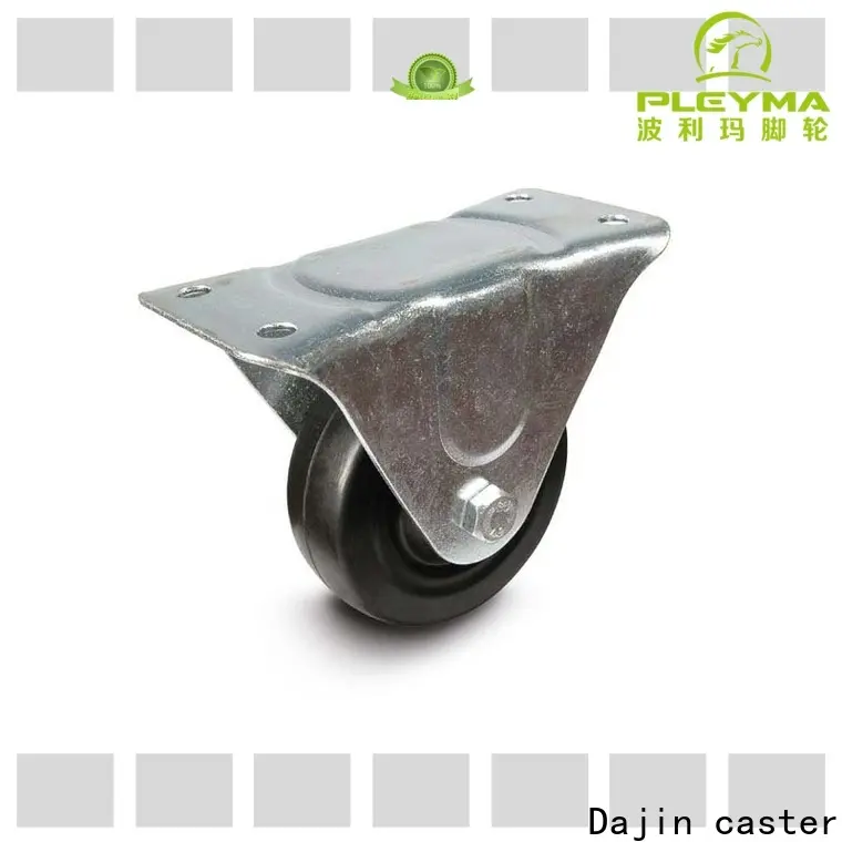 Dajin caster pu caster wheel double side for wholesale 1