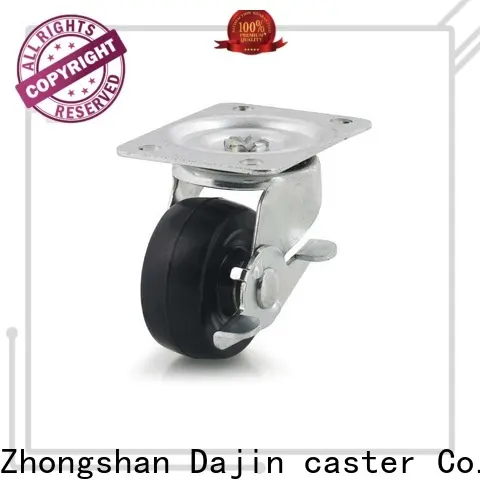 Dajin caster light light duty caster plate for car 1