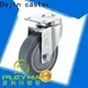 plastic 5 inch swivel caster with brake polyurethane for dollies 1