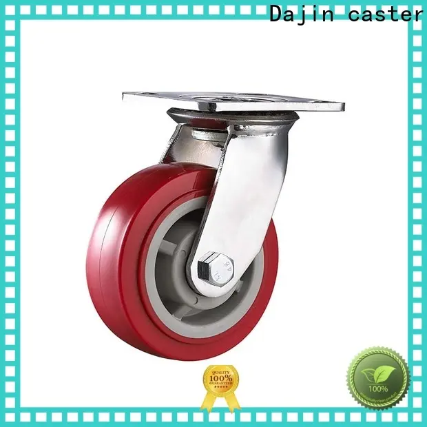 Dajin caster 5 inch heavy duty casters side for truck 1
