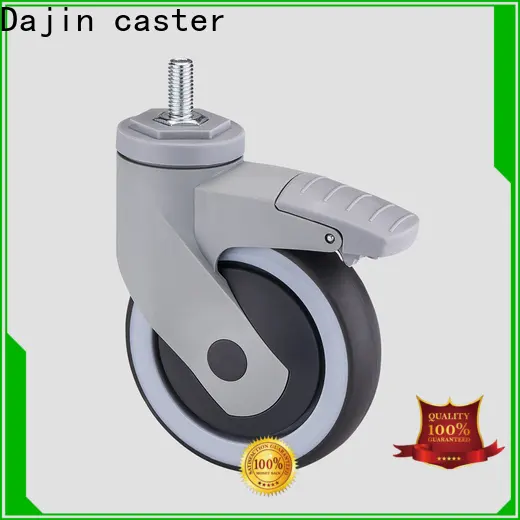 Dajin caster low profile heavy duty casters top brand for vehicle 1