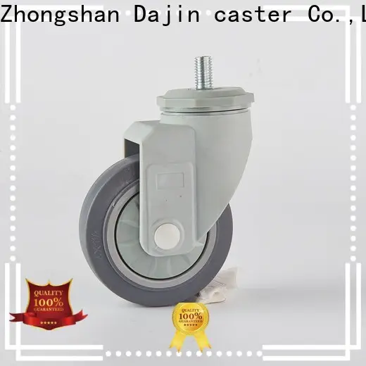 Dajin caster hot-sale metal swivel caster wheels top brand for medical bed 1