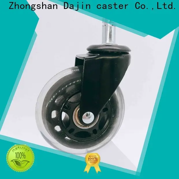 Dajin caster office 76mm rollerblade wheels at discount 1
