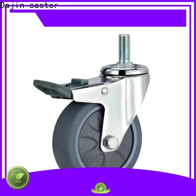 Dajin caster institutional small swivel caster wheels bearing for trolleys 1