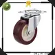 metal pu caster wheel brake for sale 1