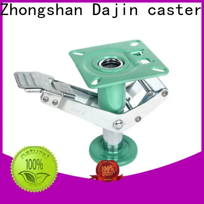 Dajin caster furniture caster floor lock low cost transparent 1
