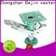 Dajin caster furniture caster floor lock low cost transparent 1