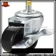 Dajin Caster Wheel Swivel 3 Inch Plate Med-light Duty Caster Wheels Wholesale For Hotel Service Cart53 1