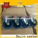 Dajin Caster Wheel Swivel 3 Inch Plate Med-light Duty Caster Wheels Wholesale For Hotel Service Cart59 1