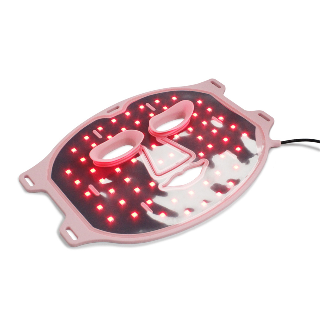 7-Color LED Light Therapy Face Mask With Neck Soft Silicone DS31 1
