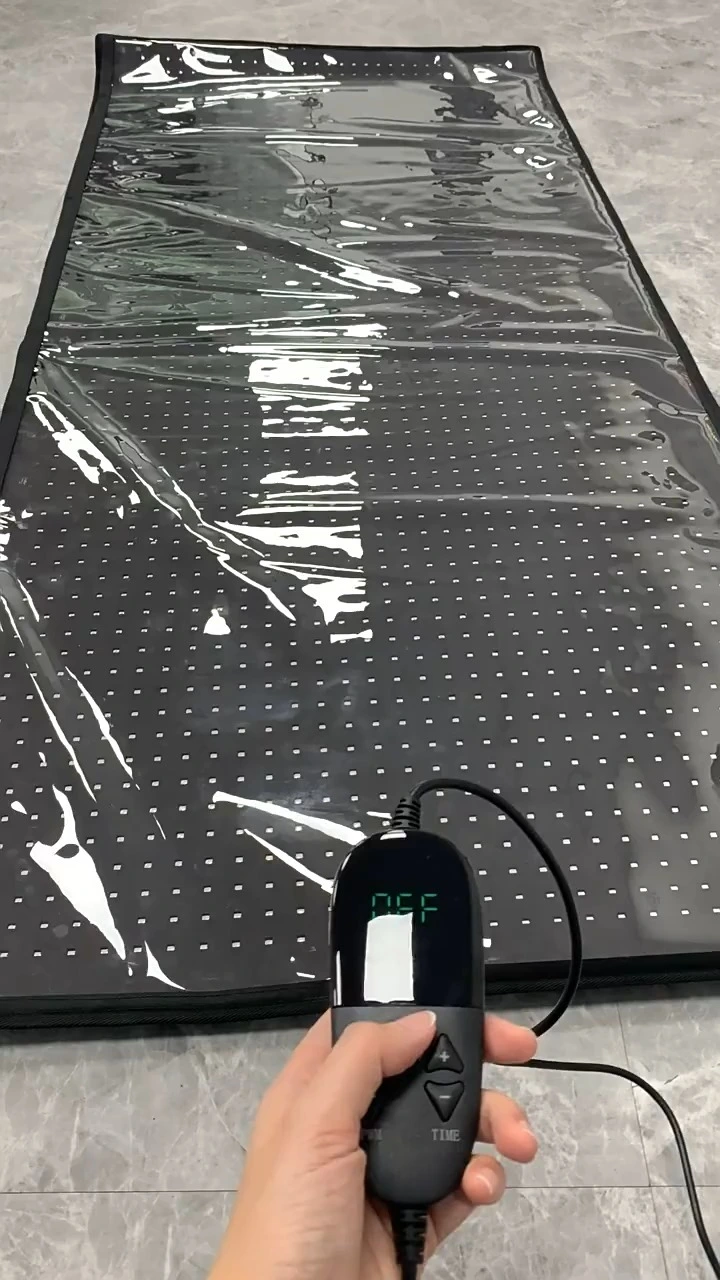 Red Light Therapy Mat for Full Body, Foldable 1620 LEDs Near Infrared Light Therapy Pad, 660nm& 850nm 2in1 LEDs Light Blanket 1