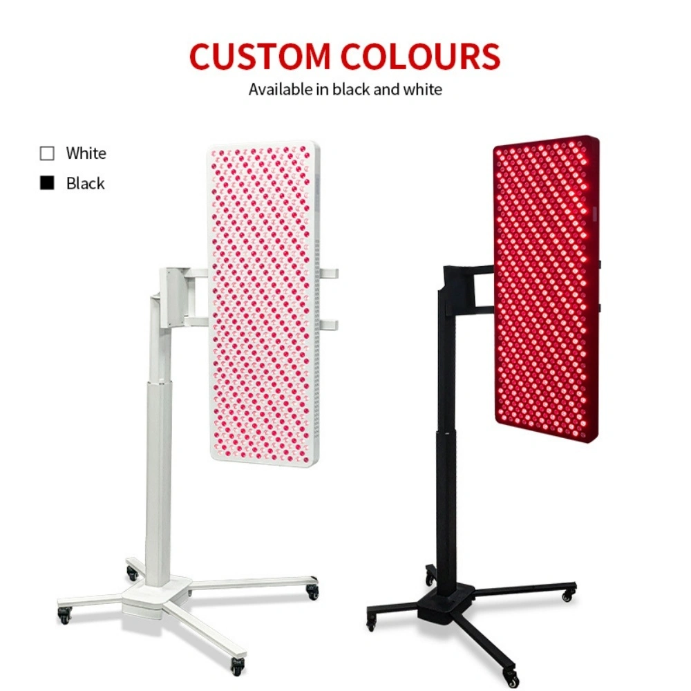 Red Light Therapy for Body and Face, Infrared Light Therapy Lamp 660nm Red Light and 850nm NIR LED Panel Light with Adjustable Stand, Infrared Redlight Therapy Device for Body Use at Home/Office/Gym 1