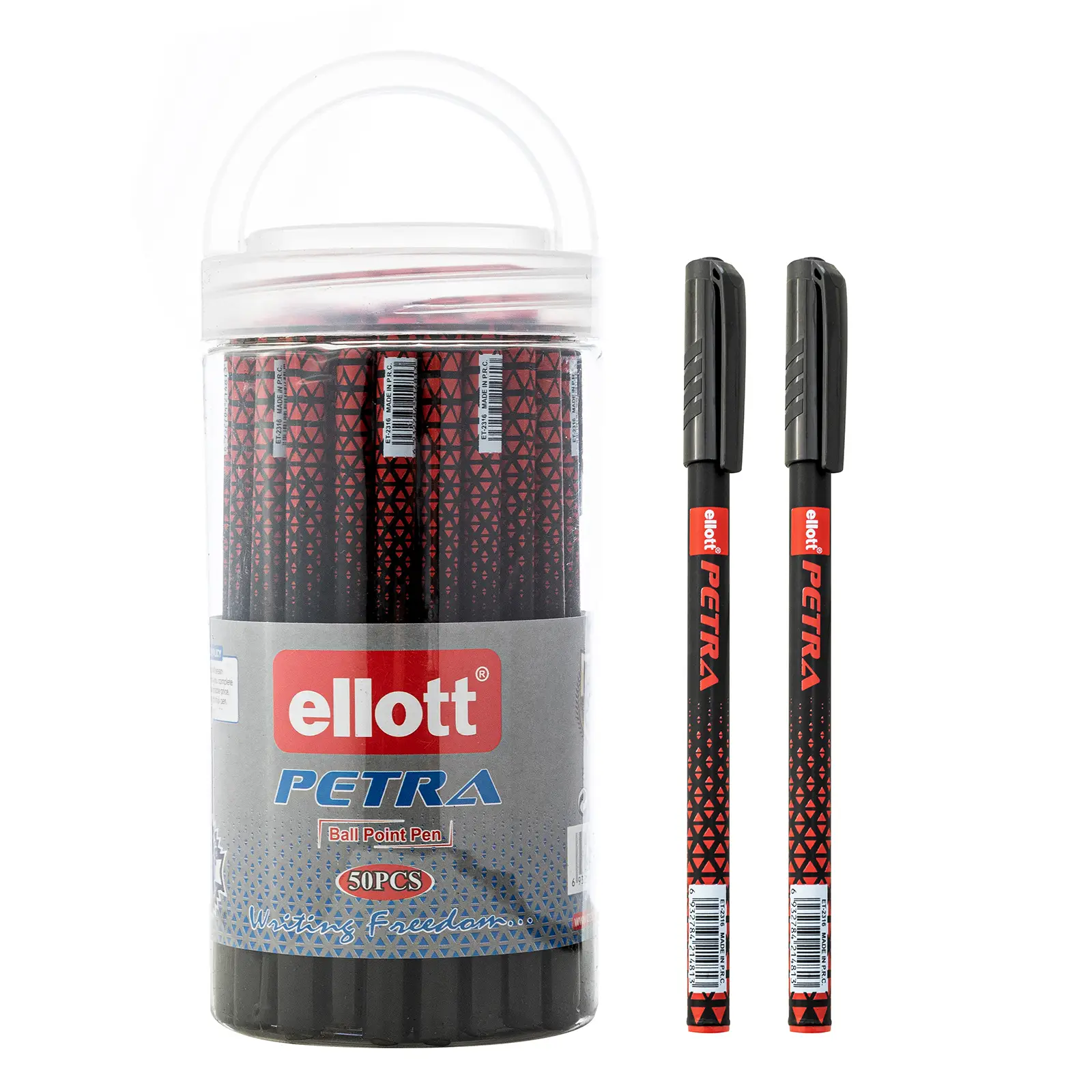 Stylo à bille LUVA ELLOTT-2316-RED 0,7 mm, 50 pièces 1