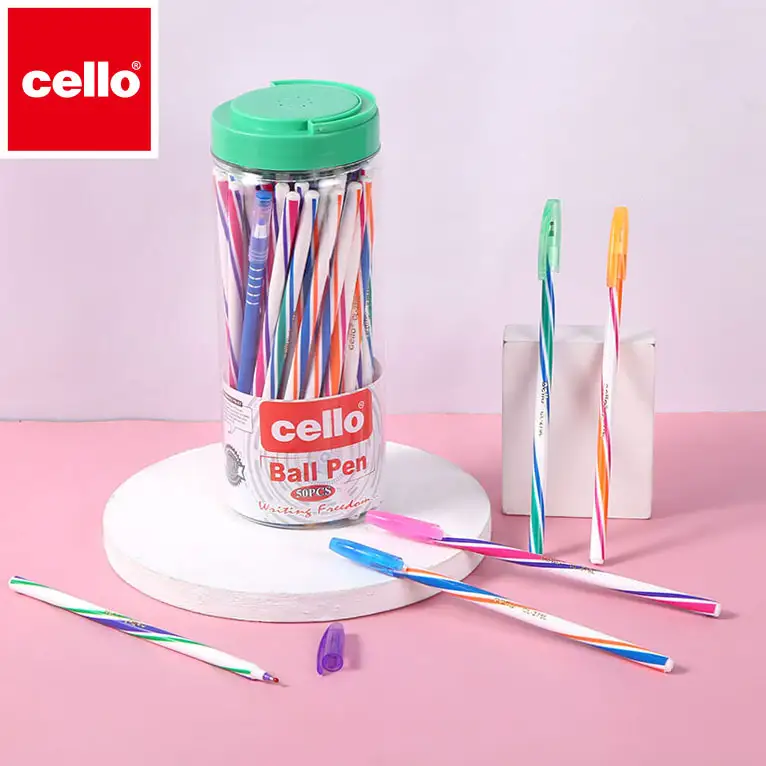 Шариковая ручка LUVA CELLO-278L 50 шт. (СИНЯЯ) 1