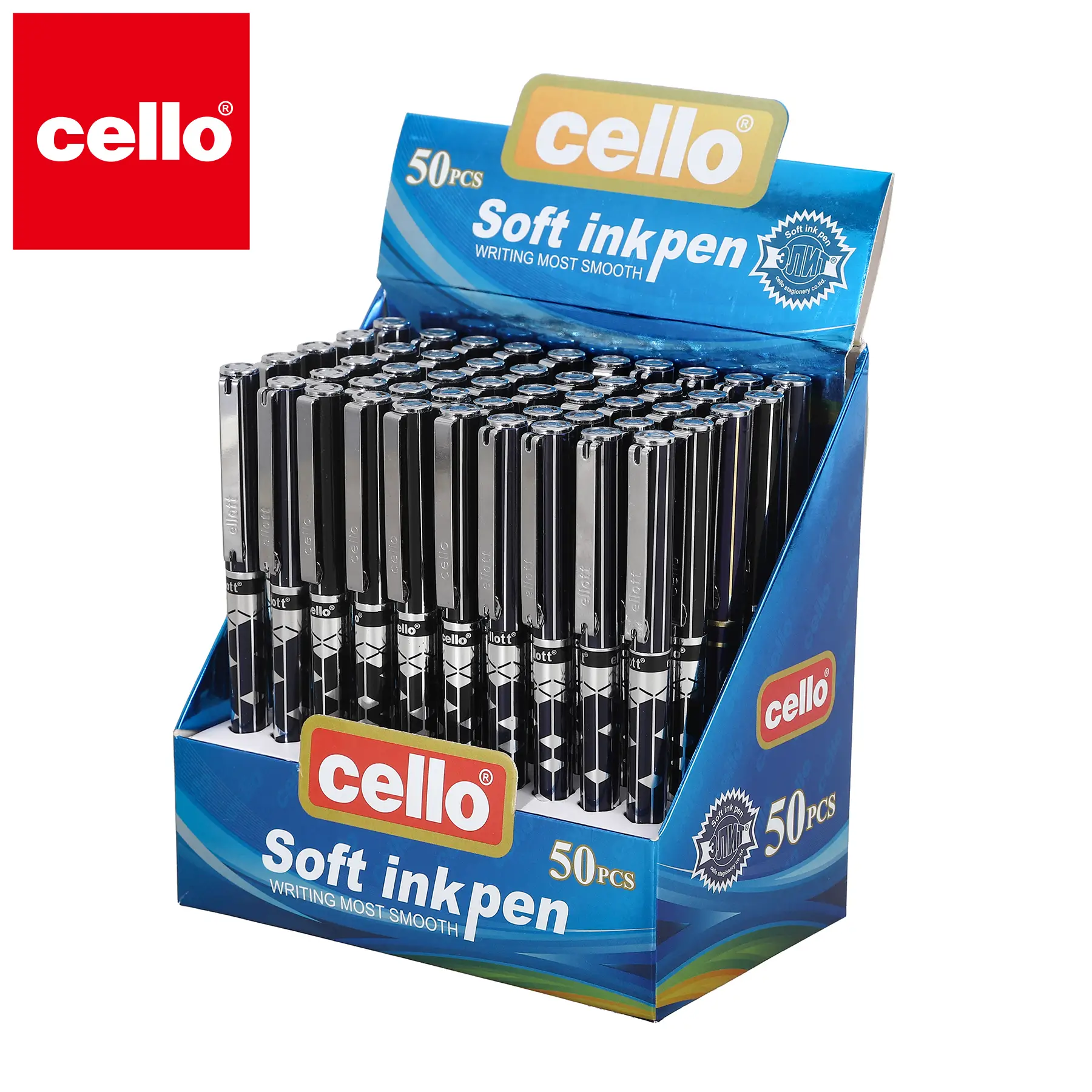 LUVA Celo-281 Pen de aceite medio 50 piezas (azul) 1
