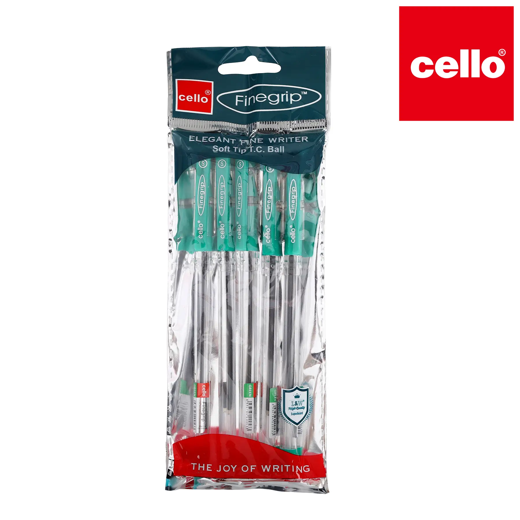 Шариковая ручка LUVA CELLO-388-GREEN 0,7 мм 50 шт. 1