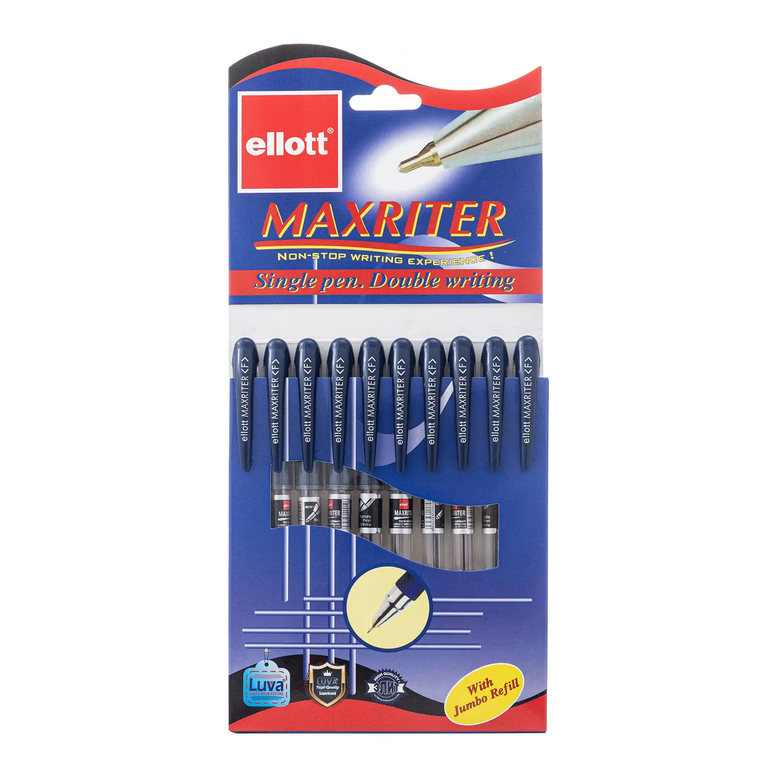 LUVA  ELLOTT-727-BLUE ballpoint pen 10PCS 1